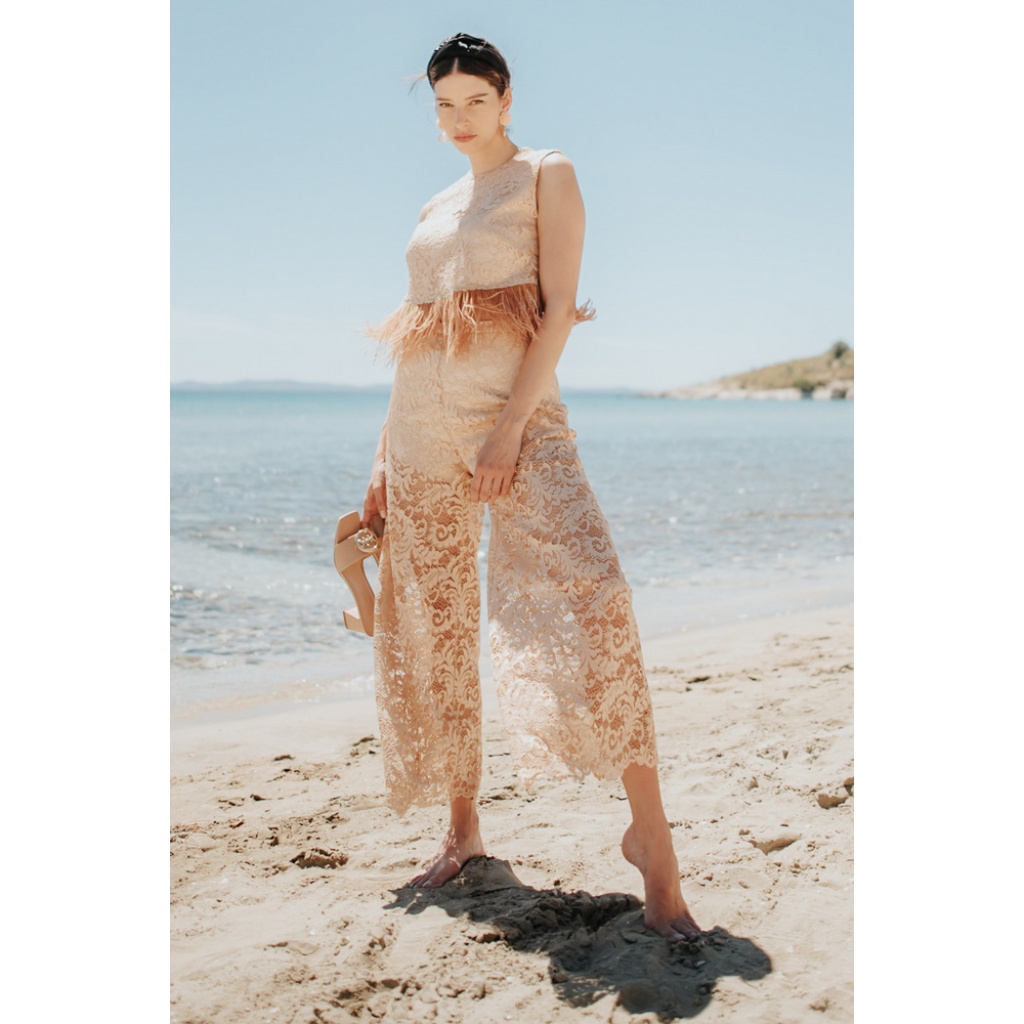 Lu lu Crop Pants Fotini Katsiou Atelier fotinikatsiou