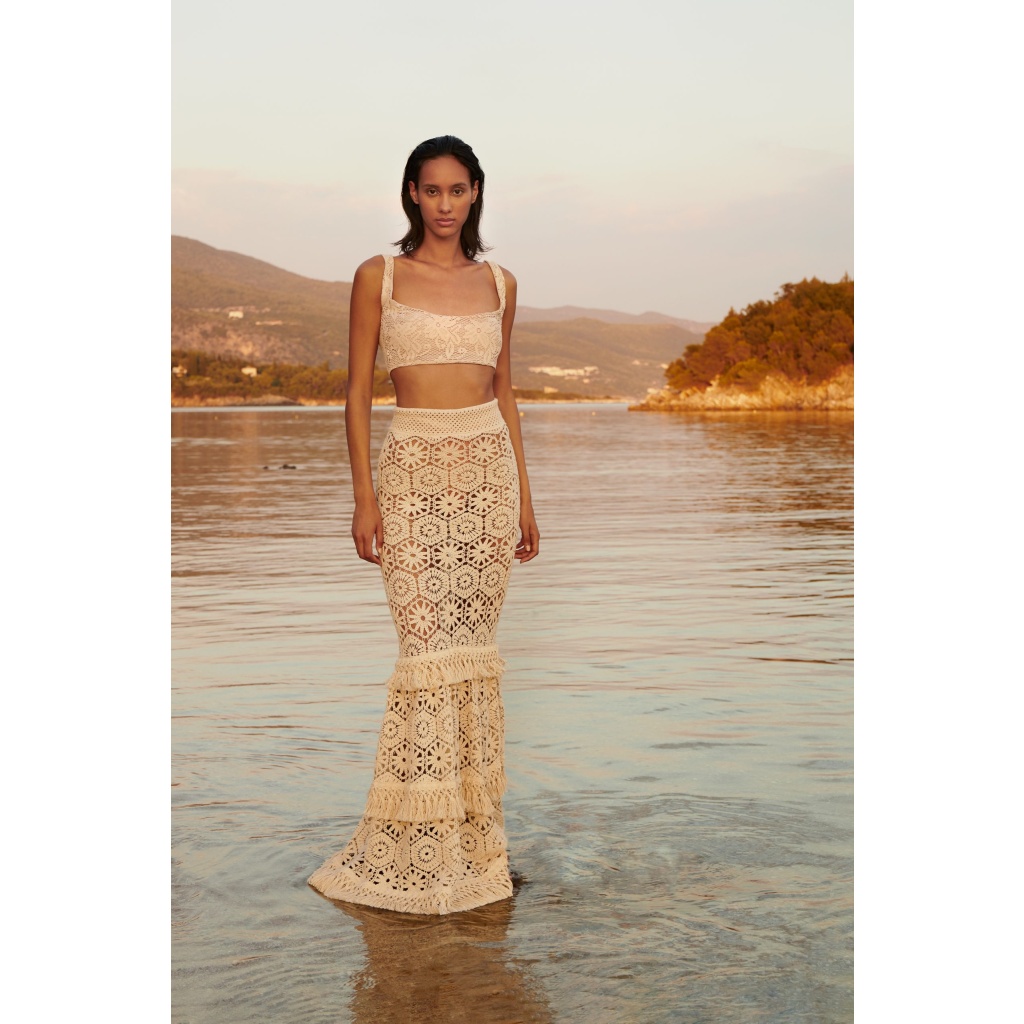 Aphrodite Crochet Skirt Balande de Mediteraneo