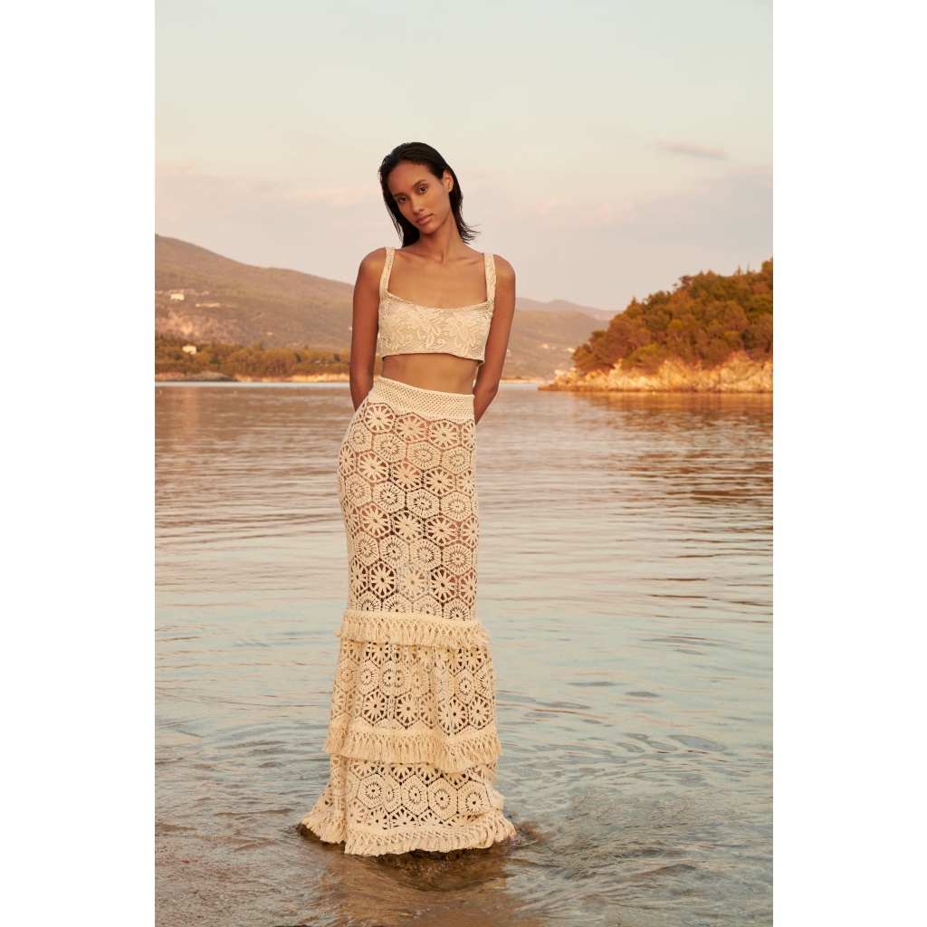 Aphrodite Crochet Skirt Balande de Mediteraneo
