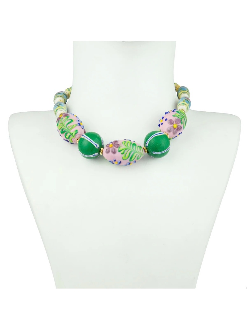 Rosalba Green Short Necklace Accessories Rosalba Green Short Necklace Accessories
