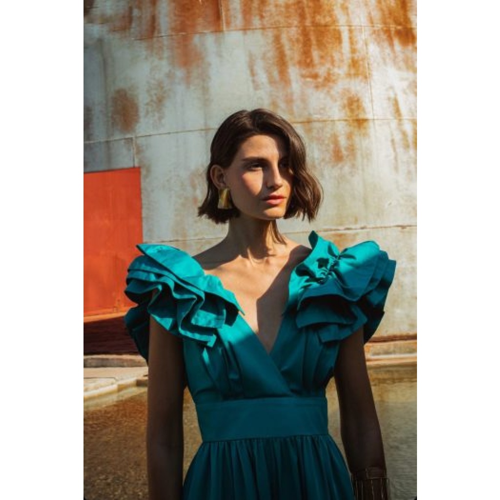 Artemis Ruffle Dress Dresses