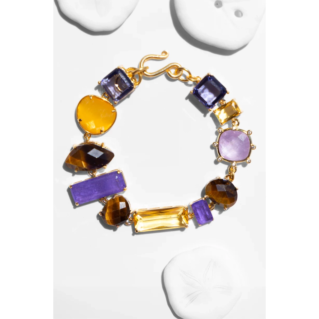 Jane Purple and Yellow Bracelet ACCESSORIES