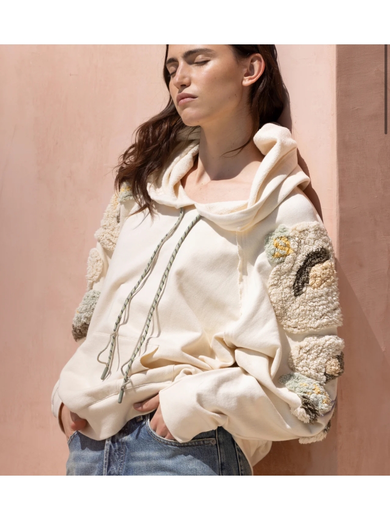 Snapdragon Ivory – Hoodie Fotini's Choices Snapdragon Ivory – Hoodie Fotini's Choices