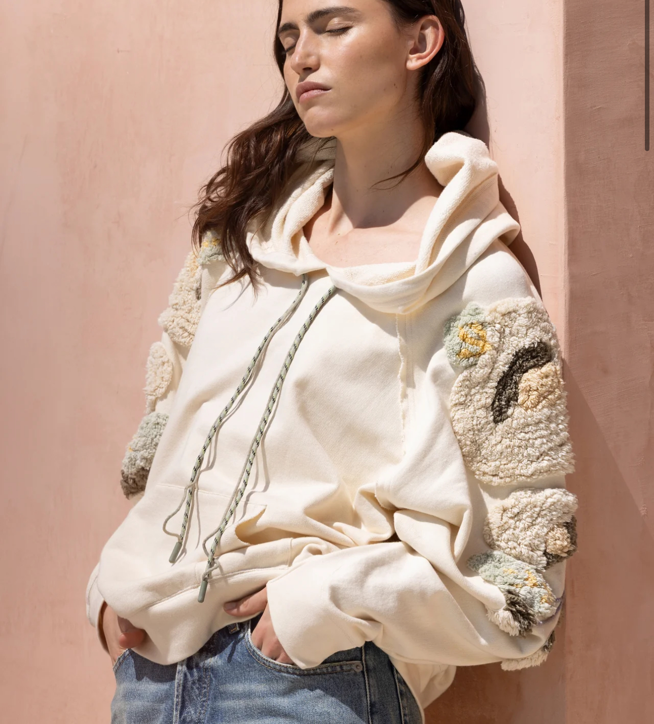 Snapdragon Ivory – Hoodie Fotini's Choices Snapdragon Ivory – Hoodie Fotini's Choices