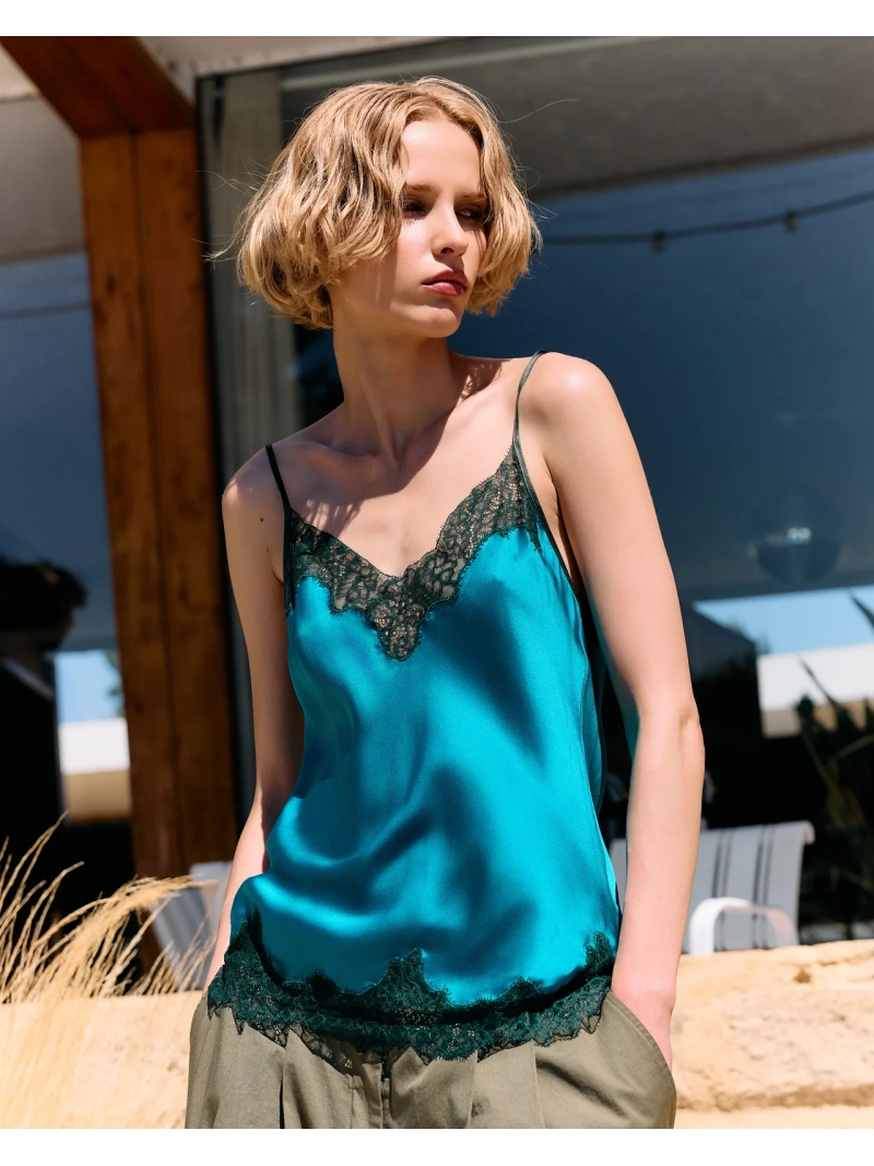 Auranus Top – Turquoise AW 26/27